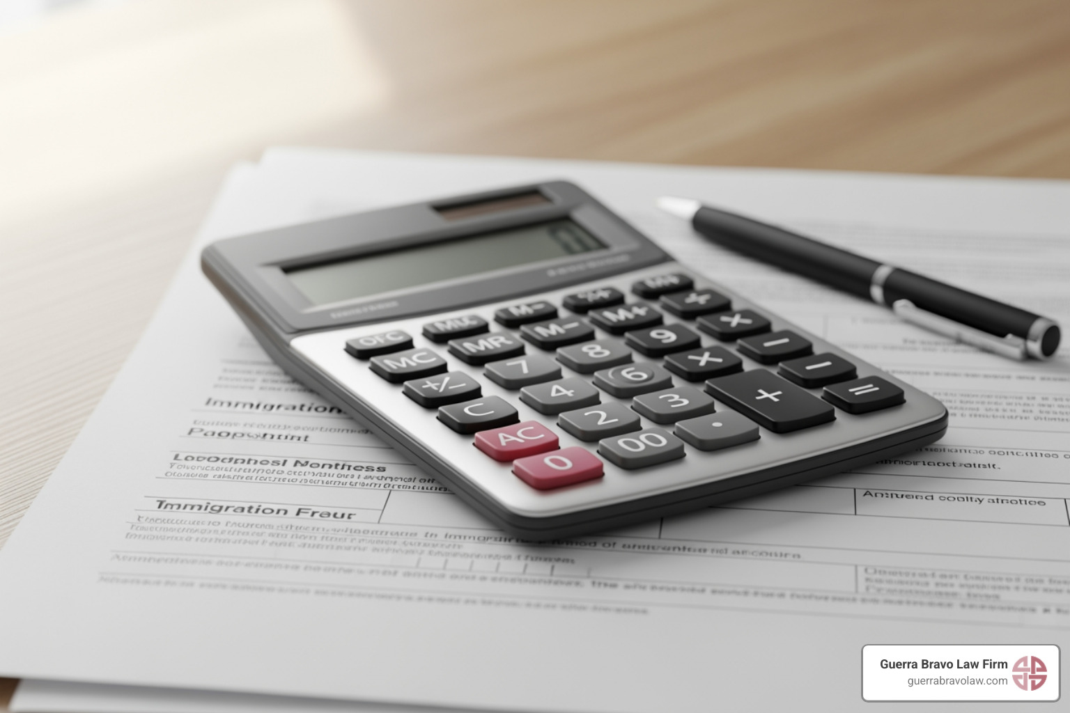 USCIS forms and a calculator - Ajuste de estatus