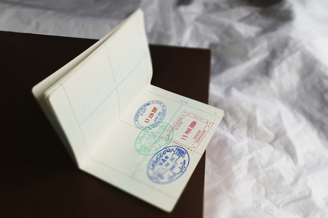 Passport stamp and I-94 form - b-1 visitor visa attorney