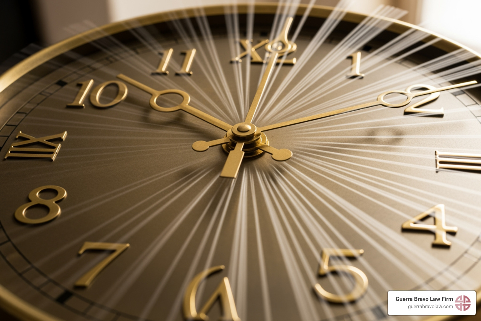 clock with hands spinning fast - cancel deportation order
