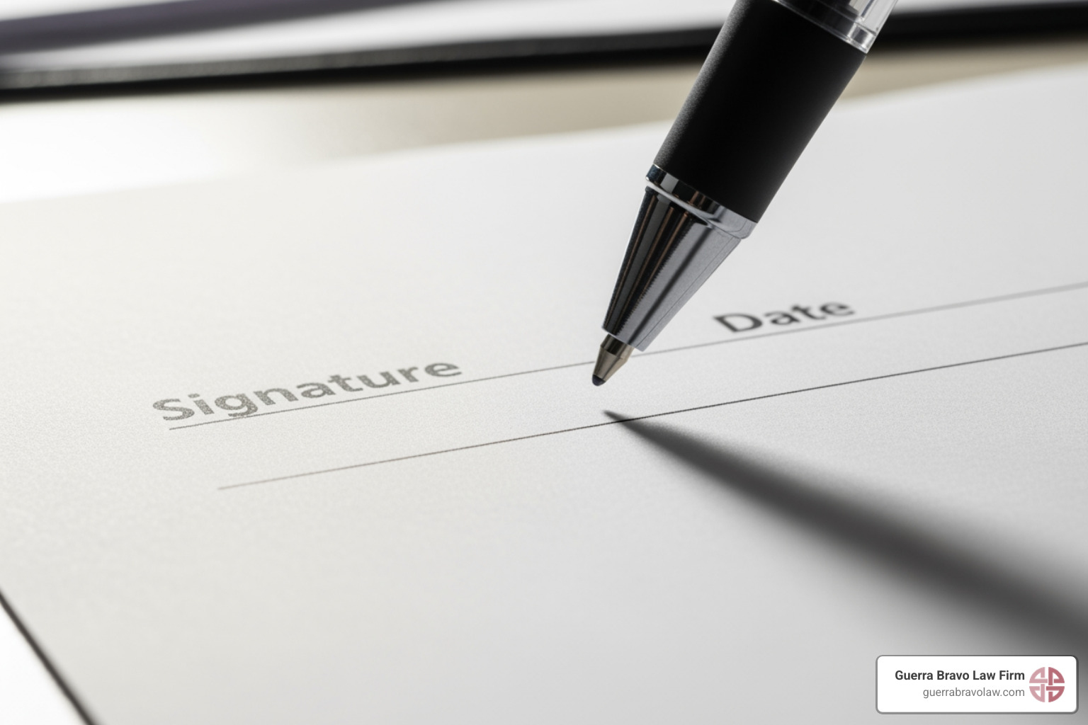 signature section on Form I-130A - form i-130a